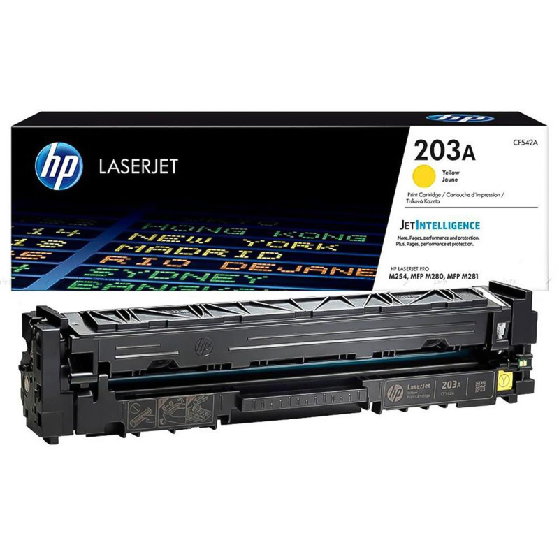   HP 203A CF542A .  CLJ Pro M254 MFP M280/281