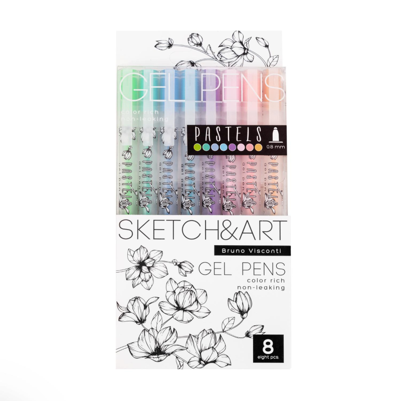    SKETCH&ART Uni Write.PASTELS 0,8 8 20-0310