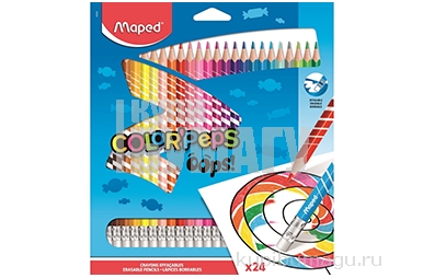    Maped Color Peps Oops  , , , 24 .